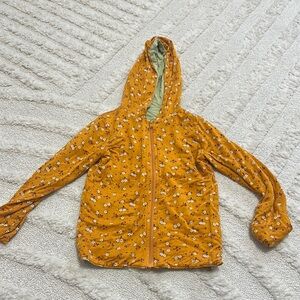 🍁🍂🧡Fall Reversible Floral Kids Jacket - Orange